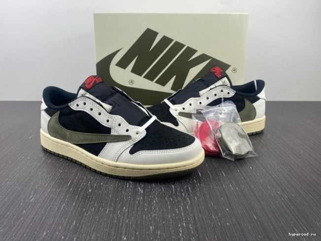 DZ4137-106 Retro Jordan Air Olive Travis 1 Air Scott Jordan Low OG x 1008